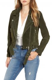 BLANKNYC Morning Suede Moto Jacket   Nordstrom at Nordstrom